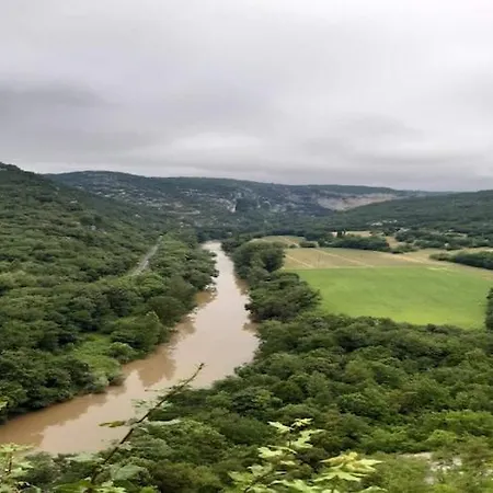 فيلة In On The Aveyron River *